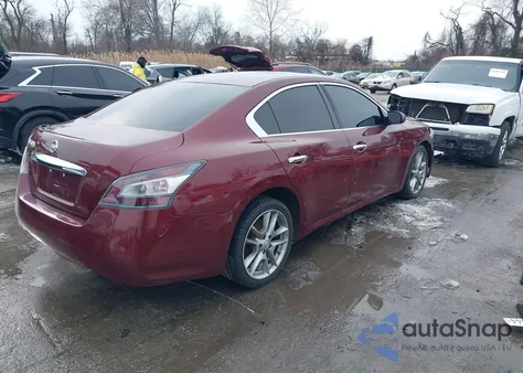 2013 Nissan Maxima 3.5 S z USA, uszkodzony, nr VIN 1N4AA5APXDC806285